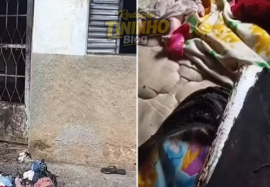 Casa pega fogo após celular ficar à noite na tomada em Natividade; homem é internado com queimaduras após salvar mulher e filha de 4 anos